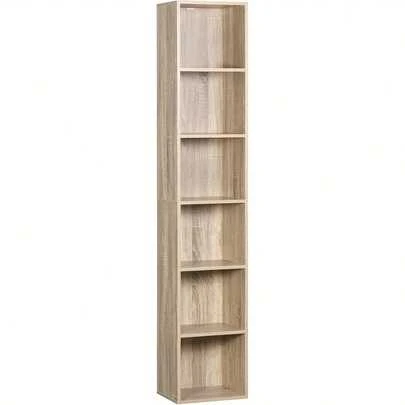 1pc Bookcase, Standing Rack, Storage Rack, Room Divider, Office Shelf, File Cabinet