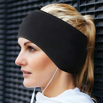 Outdoor Sports Ear Warmer Headband, Thermal Lined Ear Muffs