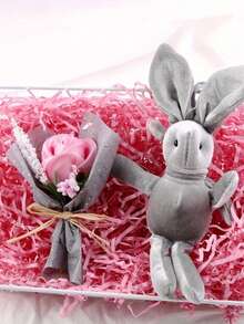 50g Papel de seda arrugado rosa - Adecuado para cajas de regalo, bodas, fiestas de adolescentes y manualidades del Día de San Valentín - Multicolor - Ver 4