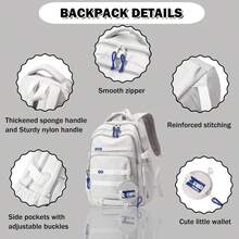 Kids Backpack For Girls Aesthetic School Backpack For Teen Girls Elementary Middle School Bookbag