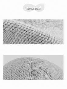 Cycling Long Windproof Warm Face Mask, Ear Warmer Knit Hat, Helmet Liner Cap - A - View 5