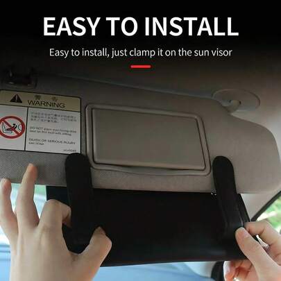 New Car Sun Visor Tissue Box, Hanging Style Car Tissue Box, Universal Car Seat Back Tissue Box, Suitable For Sedan, Truck, SUV And Van, Quality Interior Accessory, Space-Saving Design, Easy Installation, Durable