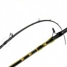 Multi-Purpose Carbon Fiber Casting Spinning Rod, Guide Ring Ergonomic Handle, Light Sensitive For Seawater Fishing Trips Use - Default - View 5