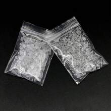 新款升級加長防丟耳環後扣，雙圓頭耳環支撐穩定器，透明隱形 DIY 耳環後扣珠寶手工配件 - 無色 - 查看 5