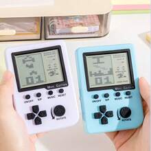 Classic Retro Handheld Game Console,Built-In 26 Classic Games (Cubes, Memory Challenge, Shooting And Other Games)- (99 Levels Difficulty),Requires Two AAA Batteries (Not Included), Large Black And White Eye-Care Screen, Portable Mini Arcade, Creative Stress Relief Toy, Perfect Gift For Birthday,/Christmas/ Halloween/School Easter - Multicolor - View 8