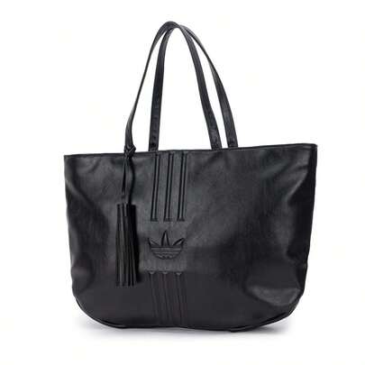 Adidas NEWY MKF 女士单肩托特包，简约休闲通勤户外旅行手提包
