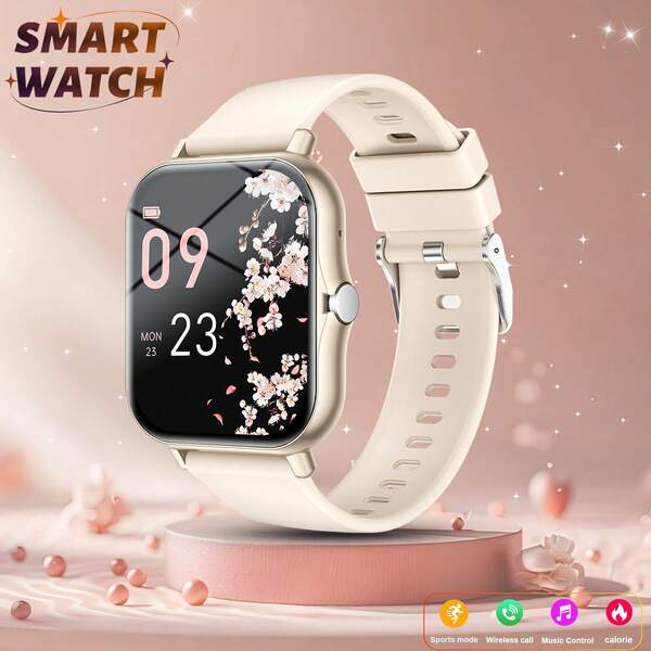 2026 New Smartwatch,Smart Watch For Men And Women,  Wireless Voice Calling, Weather Alerts, Message Notifications, Pedometer, Calorie Counting, Call Logs, Compatible With Android And IOS, The Best Holiday Gift.