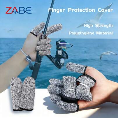 ZABE 40 piezas/20 piezas/10 piezas (6 cm * 2.5 cm) Dedales reutilizables, aptos para uso industrial, tallado, costura, trabajos relacionados con mascotas, manualidades DIY, jardinería y trabajo de cocina