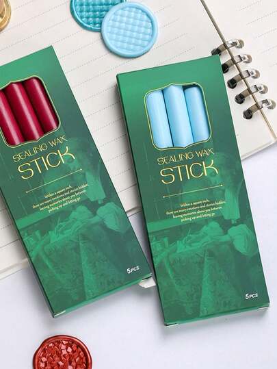 Siegellackstangen für Wachssiegel-Stempel, handgefertigte, mehrfarbige Umschlag-Brief-Siegelwachs-DIY-Handwerks-Wachsbarren