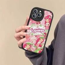 S-Strawberry Cartoon S-Shortcake Girl Leather Phone Case For 16 15 14 Plus 13 12 11 Pro Max Case. Holiday Phone Accessories. Minimalist New Style Holiday Gift Case Exquisite 17 Pro Case Valentine's Day Ldeal Holiday Present 13 Case Holiday Limited Edition Waterproof Anti-Fall Scratch Resistant Holiday Special Offer 17 Pro Max Case Valentine's Day Gift Giving Add A Festive Touch Clear Phone Case 16 Case - z5 - Xem 13