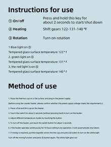 一款可调节温度的智能加热垫，专为保持饮料温度而设计，适用于在家庭和办公室环境中加热牛奶和咖啡，并保持恒定的温度。 - 彩色 - 查看 8