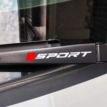 2 Pcs Car Windshield Stickers Waving Rear Wiper Stickers Are Available For All Car Models - A - View 2