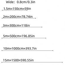超长尼龙反光狗绳，防拉扯，适合小型、中型和大型犬，战术D型环 - 橘色 - 查看 2