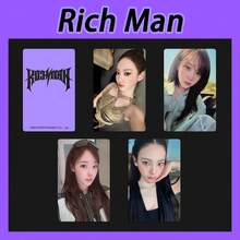 4 tấm ảnh thẻ Aespa, quà tặng dành cho fan Kpop, thẻ sưu tầm, thẻ trang trí, thẻ trang trí xe buýt/tàu điện ngầm, thẻ fan hâm mộ concert, quà sinh nhật, quà tặng tiệc tùng. - Nhiều màu - Xem 2