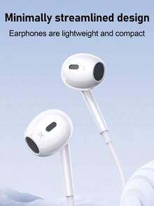 Apple Wired Earphones With Lightning Connector, MFi Certified, With Microphone And Volume Control, Compatible With IPhone 14/13/12/11/SE/X/XR/XS/8/7 For Music And Calls - White - View 6