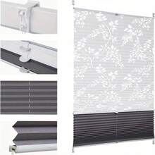 Persianas, cortinas e venezianas - Branco semi-transparente + cinzento escuro totalmente opaco à luz - Ver 6