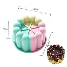 Non-Stick Silicone Baking Molds, Square, Star, Heart, Flower Cake Molds, Suitable For Pudding, Mousse, Chocolate, Jelly, Pancake, Bread, Cheesecake And Other Baking, Can Be Used As Fancy Cake And Pastry Molds, Valentine's Day Party, Home Decor, Home Gifts - SKU Image Color - View 19