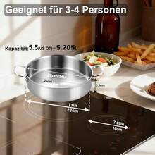Pfannen - 28 cm / 4,3 l – zwei Griffe - Übersicht 8