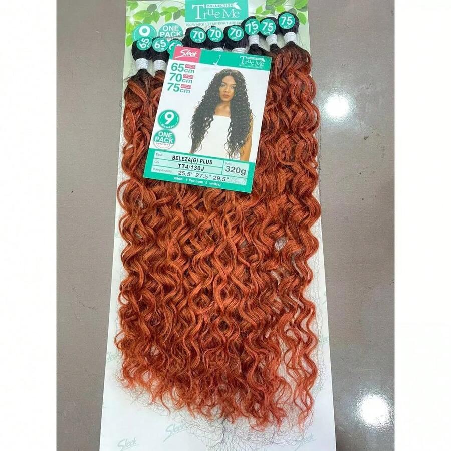 Organic Curly Hair - Beauty G Plus Sleek - 320g - TT4/130J - View 1