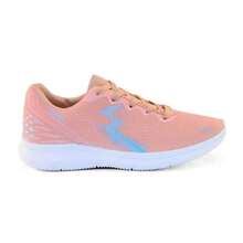 Kit 2 Tênis Feminino Esportivos para Corrida Caminhada e Academia Estiloso Confortável e com Solado Microexpandido - ROSA-AZUL/ROSA-ROSÊ - Visão 2