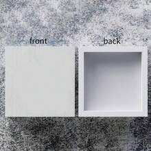 Thiskitchendancingwoodenboxsignboarddecoration,Arusticwoodenblockboxsignboarddecoration,Issuitableforhomes,Cafes,Offices,Bookshelves,Anddesktopdecorations.(11) - White - View 4