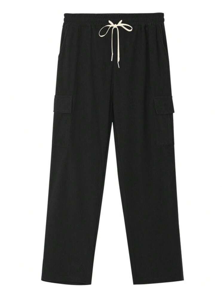 Men Pants - 黑色 - 查看 8