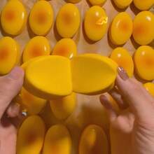 Ultra-Soft & Moist Cheese Cupcake Themed Slow Rebound Squishy, Stress Relief & Anxiety Relief Fidget Accessory, Perfect Gift, Birthday Gift, Ideal Gift, Surprise Gift, Holiday Gift, Seasonal Gift - Multicolor - View 3