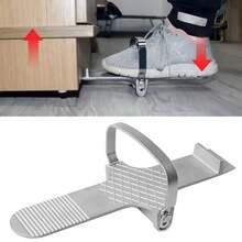Aluminium Door Lifter Board Foot Drywall Plasterboard Sheet Fitting Tool - Silver - View 2