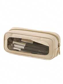 1 Túi đựng mỹ phẩm du lịch bằng PVC chống thấm nước, túi đựng mỹ phẩm trong suốt, dung tích lớn, túi đựng đồ dùng cá nhân di động dùng khi đi bơi ngoài trời, túi đựng mỹ phẩm du lịch đa chức năng, túi đựng đồ dùng cá nhân, túi sắp xếp hành lý, túi đựng đồ du lịch công tác chống thấm nước, túi đựng đồ trang điểm. - Nhiều màu - Xem 12