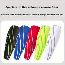 High-Elasticity Leg Support Footless Calf Socks For Football Basketball And Running - Multicolor - View 2