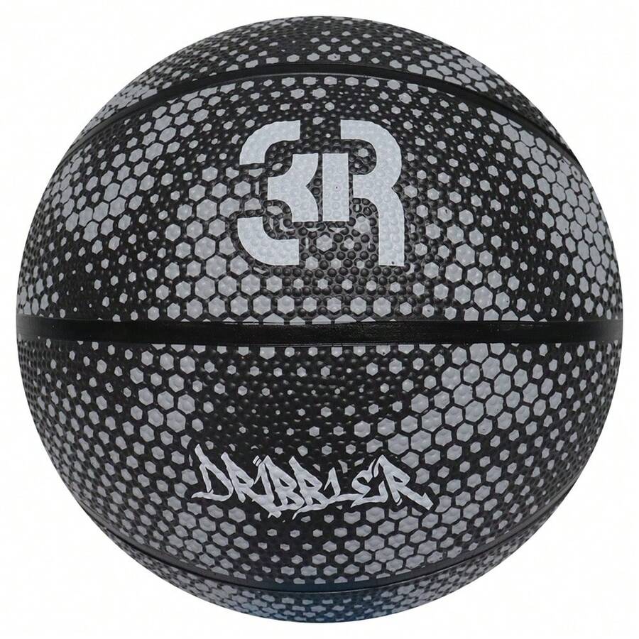 BELIME  Balón de Básquetbol No.7 Profesional Dribbler | Hule Vulcanizado, Alta Resistencia y Agarre, Ideal para Entrenamiento y Juego Recreativo - Negro - Ver 1
