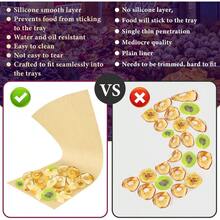 500 Packs Parchment Paper Sheets For Harvest Right Freeze Dryer - Harvest Right Freeze Dryer Accessories For Medium Trays, Parchment Sheets, Freeze Dryer Tray Mats For Harvest Right(17" X 6.8") - Medium - View 9