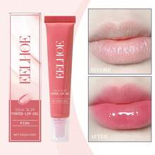 15g Aceite Labial Hidratante Rosa, Ingredientes Suaves y Humectación Profunda, Cuidado Labial Tierno y Fresco, Ideal para Labios Secos y Agrietados - Rosa - Ver 11