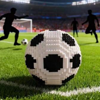 Hercules-trofén, fotbollsbyggklossmodellen och den kreativa samlardekorationen är det perfekta valet för fotbollsentusiaster, såväl som en idealisk present till högtiderna.