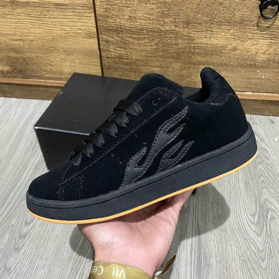 Classic Unisex Skate Shoes From The 2000s: Comfort And Timeless Style - màu đen - Xem 1