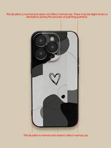 黑色爱心图案直边镂空链条简约防摔加厚手机保护壳，兼容 16/16 Pro/16 Pro Max/17/17 Pro/15 XR/7/8 15 Pro Max/12 Pro Max/13 Pro Max/14 Pro Max 13 14 11 12P 14 女款 P11 软壳 P12 防摔 XS.XR/78P.78GES2，适用于 A134G A22 A21S A514G A52 S22 Ultra A335G，兼容 Redmi 10 兼容 Redmi Note 114G 兼容 Redmi 11 Lite A53 TPU A14/A23/S23 Ultra S24 A14 A15 S23 A73 兼容 Redmi 手机案例，国际版，非国内版 - 彩色 - 查看 4