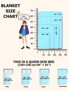 Personalized Name Cute Bear Swing Blanket, Super Soft Flannel Throw Blanket, Birthday Gift For Girls - Multicolor - View 7