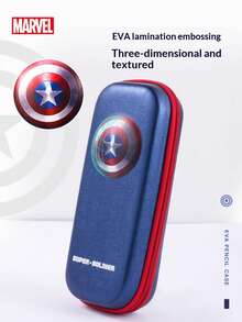 Disney Marvel Spider-Man Pencil Case, Student Stationery Pouch, Large Capacity Double-Layer Pencil Box - Single Piece - View 3