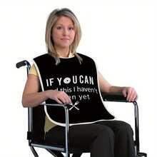 这款设计新颖的数码印花围兜是一款高品质成人围兜，可在用餐时保护老年人。它易于清洁、轻便透气，是餐厅、聚会和家庭使用的理想之选。 - 彩色 - 查看 6