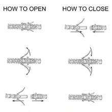 MDFUN Cubic Zirconia Tennis Bracelet For Women Men 18K White Gold Plated | Graduated CZ Bracelet - White - View 6