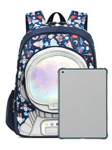 New Cute Cartoon Children Backpack, School Backpack, Travel Backpack For Back To School Season - Multicolor - View 3