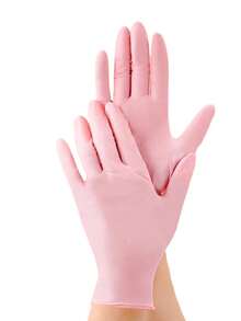 Powder-Free Disposable Nitrile Gloves, Available In S/M/L/XL, Durable Household Cleaning Gloves, Suitable For Kitchen, Bathroom, Cleaning, Food Handling, Tattoo, Beauty, Hair Dye, Pets, Salons, Cleaning Supplies, Small Appliances (No Packaging Box)