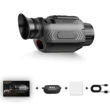 Night Vision Goggles, 4K Night Vision Goggles, Monoculars, Infrared Night Photography, Wi-Fi Connectivity, Rechargeable, 28x Digital Illumination, 4K Photography, 68MP Images, Night Vision. - 黑色 - 查看 5