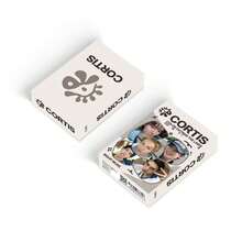 55张卡通印花时尚收藏卡、书签、礼品套装 - 淺灰色 - 查看 3