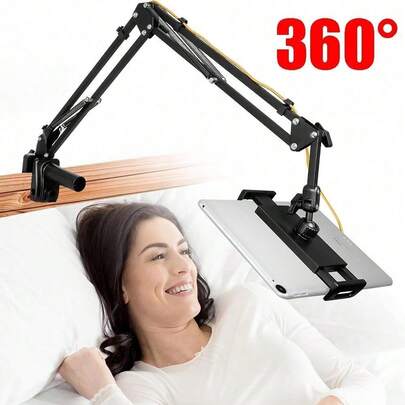 Flexible Gooseneck Phone Holder For Phone | Adjustable Bed & Desk Stand For Office, Dorm & Home | Perfect Birthday Gift For Family & Friends Compatible With IPhone, Android Phone, Gift For Birthday, Family, Friends For Office, Dorm And Home Use Gifts Birthday Home Dorm Office 360 Degree Rotating Phone Stand Strong Load-Bearing