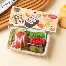 创新食物游戏套装、减压玩具、办公桌感官玩具、趣味派对礼物、捏捏乐生日礼物、小礼品袋填充物、焦虑放松工具 - 彩色 - 查看 9