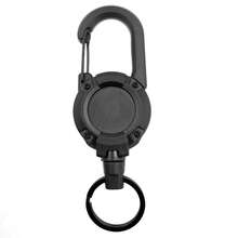 Steel Wire Retractable Key Chain - With Anti-Lost Function - Ideal For Outdoor Adventure, Bags And Car Keys - Great Gift Idea