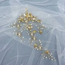 1个优雅休闲的ABS塑料发箍，适合所有季节