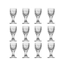 10ml/15ml 12pcs Vasos de Whisky Copas de Licores Lujo Baijiu Copas de Bebida Transparentes de Pie Alto Exquisitos Regalos - 15 ml - Ver 8