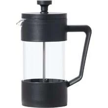 French Press Cafetera (12 onzas) - vidrio de borosilicato, prensa de café, prensa francesa de una sola taza, capacidad de 3 tazas, negro,37856303 - Multicolor - Ver 2